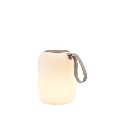 Se Villa Collection - Hav LED Lampe m. højttaler Dia 17,5 x 23 cm Hvid hos Rikki Tikki Shop