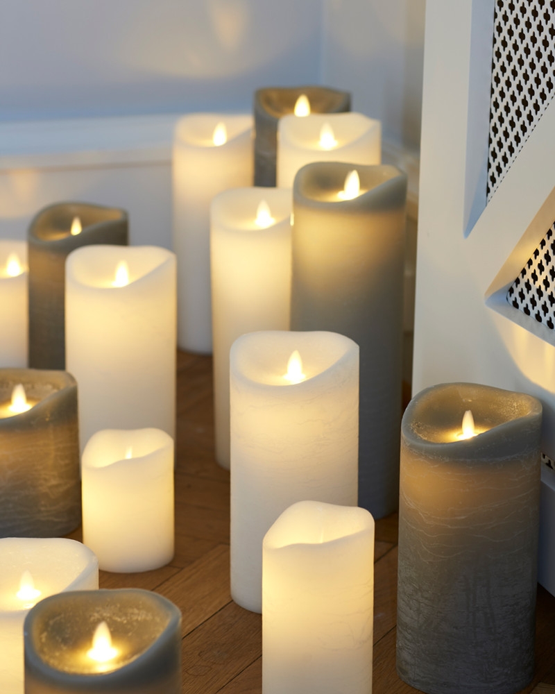 Sara Exclusive stearinlys 5 x 15 cm, Hvid Sara Exclusive stearinlys 5 x 15 cm, Hvid