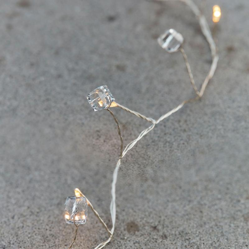 Sirius - Anita Cube, 20LED, Klar, 1,05+25cm