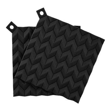 HOLD-ON grydelapper, 2 stk. - sort HOLD-ON grydelapper, 2 stk. - sort