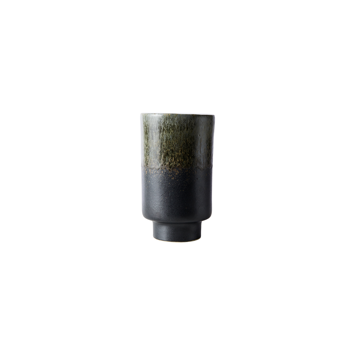 Muubs - Vase Lago M - Forest Green Ø13xH22 cm billede