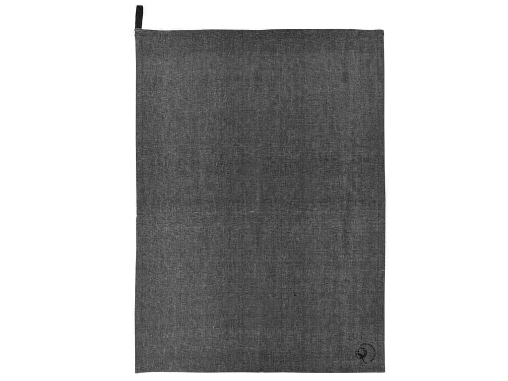 Södahl -  Chambray Organic Viskestykke, black