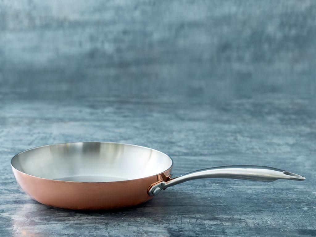 Blomsterbergs Stegepande Dia. 20 cm kobber Blomsterbergs Stegepande Dia. 20 cm kobber