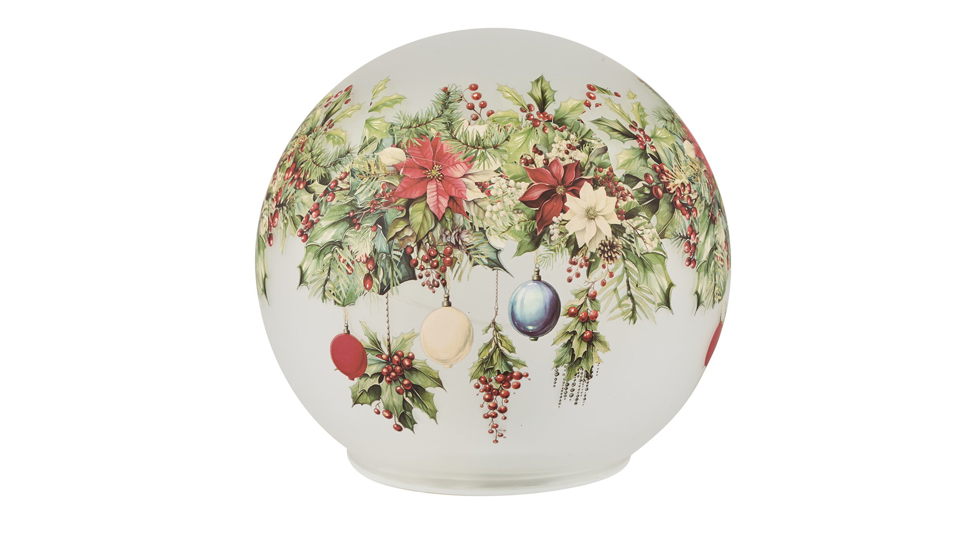 2Have - Glas Ball LED X-Mas D: 15 cm 6H/timer