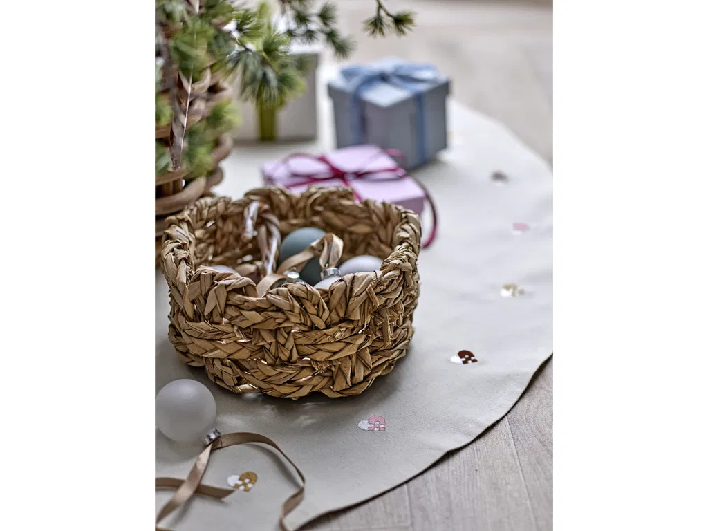 Södahl Juletræstæppe Dia 110 Christmas Hearts Embroidery Rose