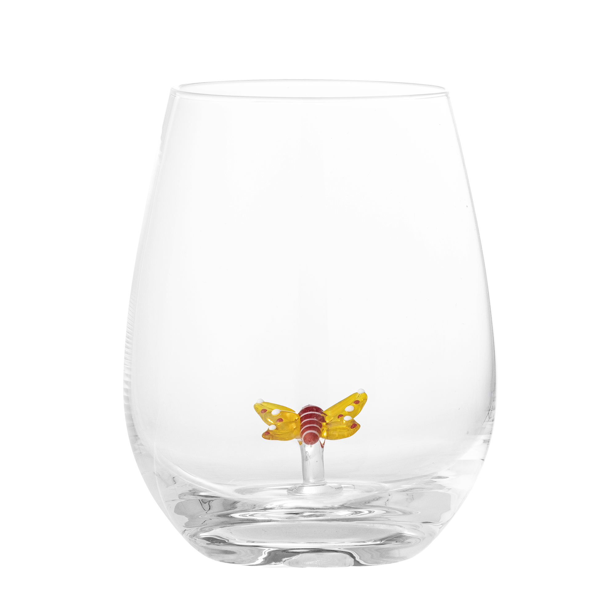 Bloomingville - Misa Drikkeglas, Klar, Glas, D9xH12 cm billede