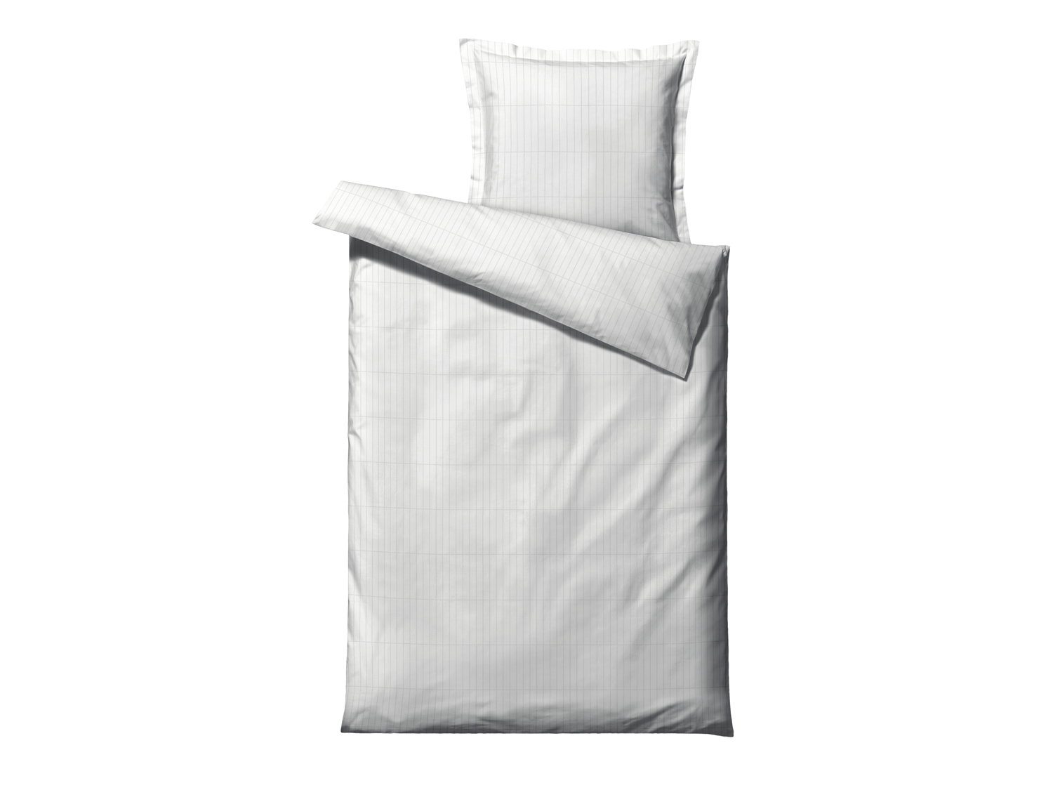 Södahl - Sengetøj 140 x 220 cm Essence Suite One Optisk hvid