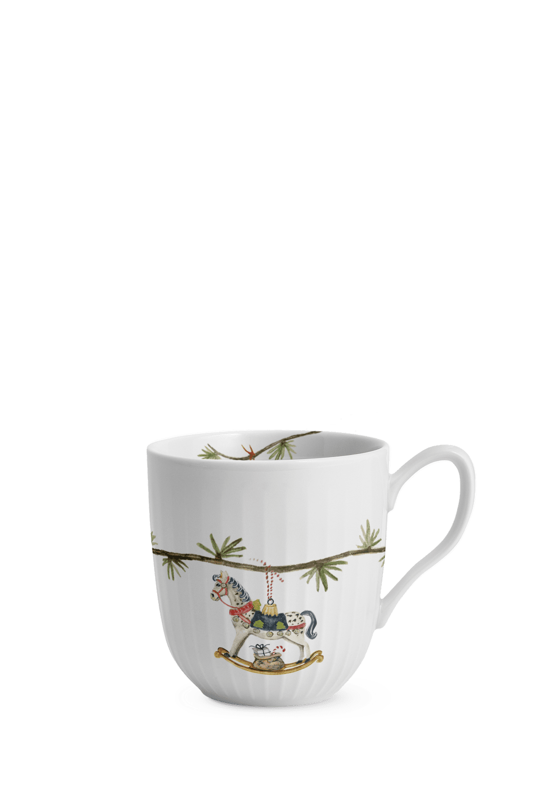 Hammershøi Christmas Krus 2025 33 cl hvid m. deko
