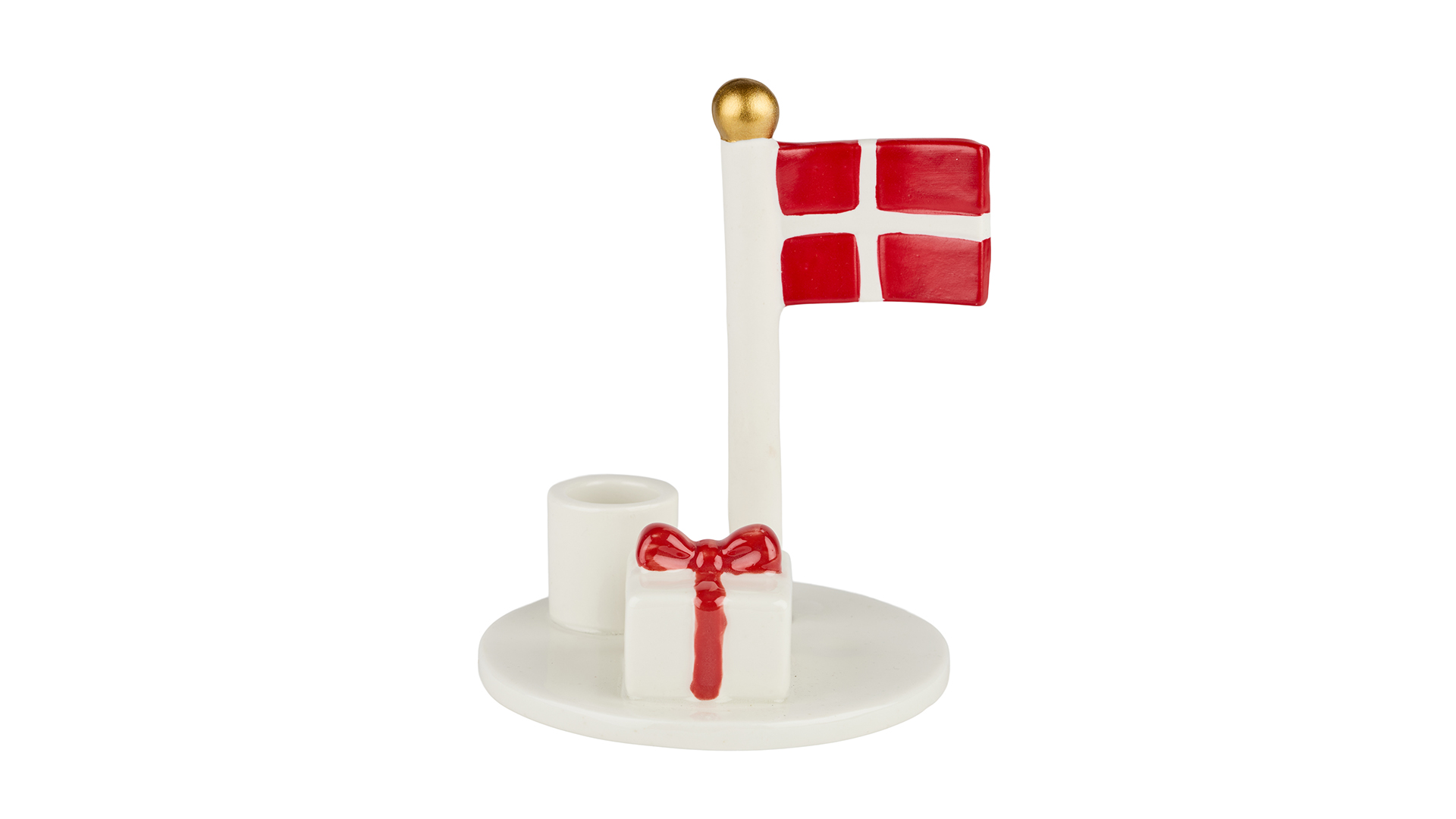 2Have - Lysestage Party H:14 cm Rød