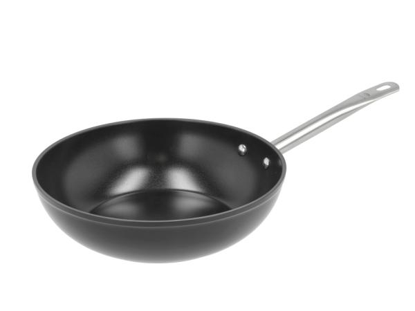 HOLM Wok Dia 28 cm Sort Aluminium/keramisk belægning HOLM Wok Dia 28 cm Sort Aluminium/keramisk belægning