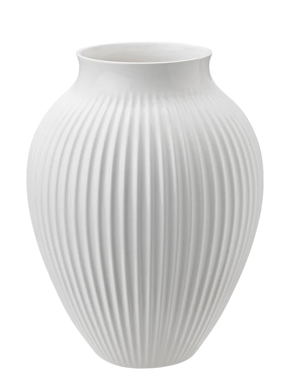 Billede af Knabstrup - vase H 27 cm Hvid