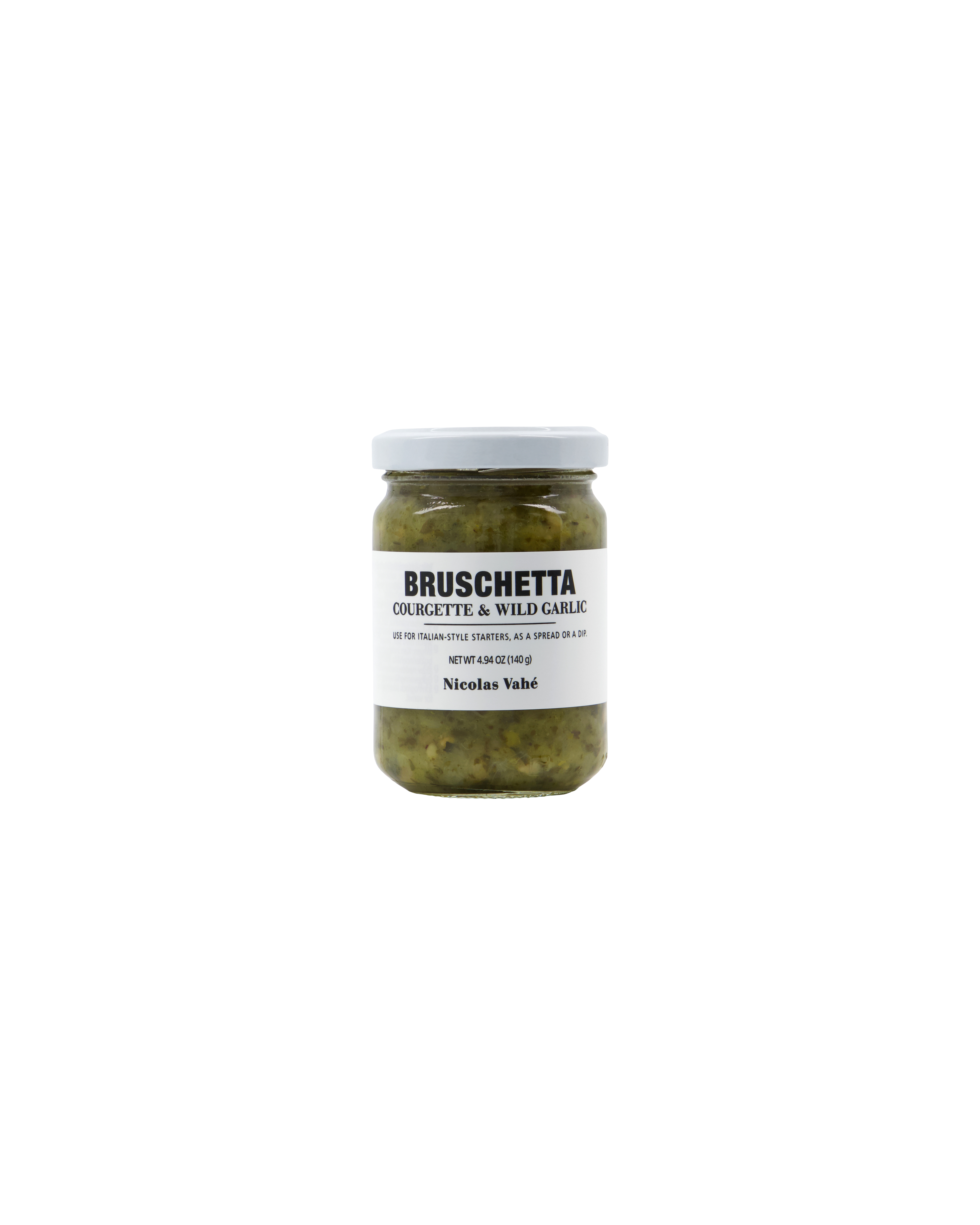 Nicolas Vahé - Bruschetta, Courgette & wild garlic, 140 g