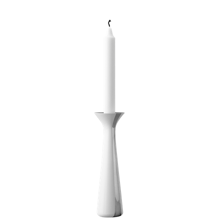 Billede af Stelton - Unified lysestage 21 cm, stor - hvid