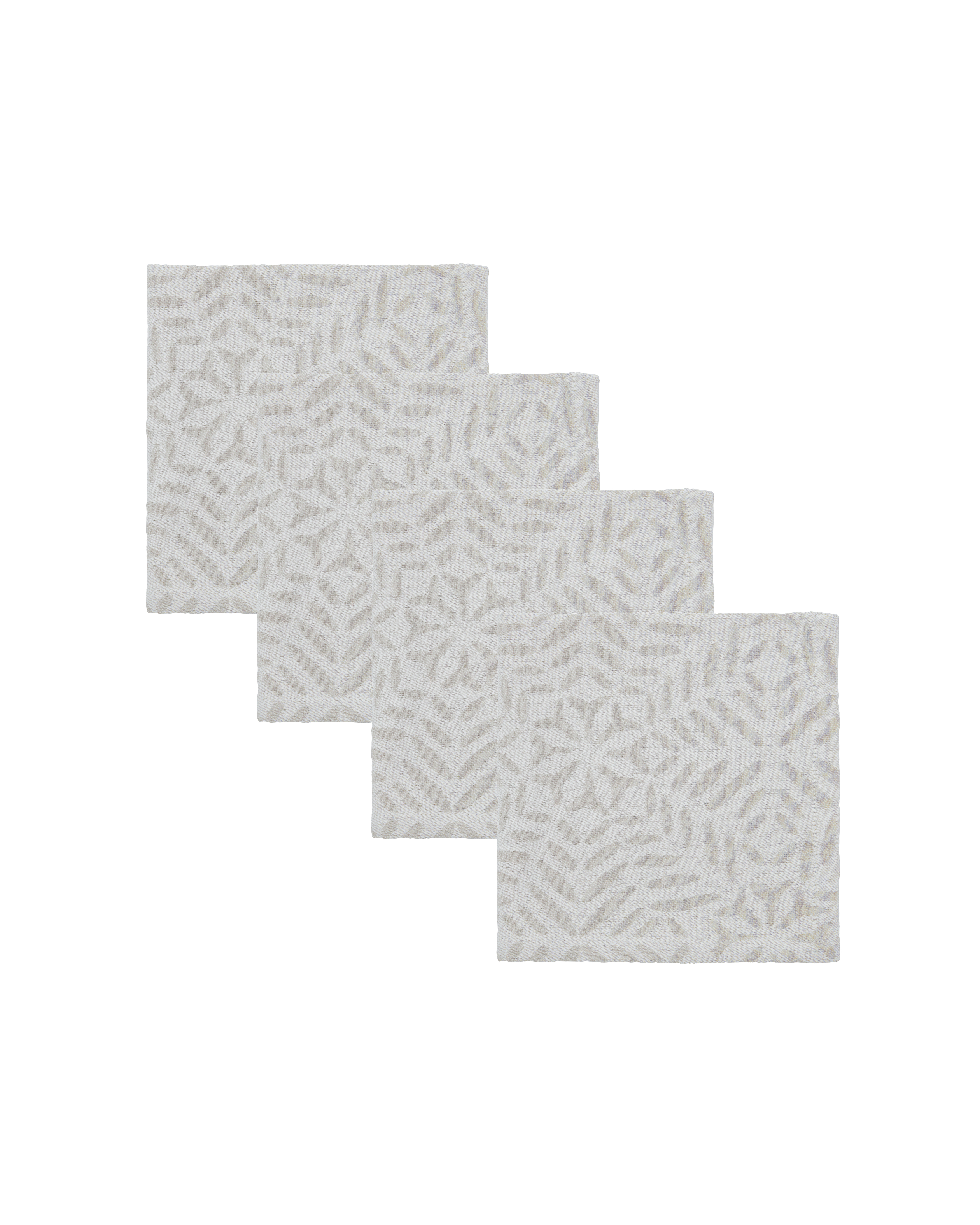 House Doctor - Servietter, Clip, Hvid, Grå