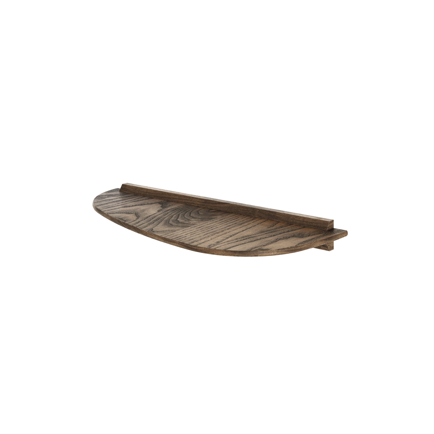 Andersen Furniture - Shelf 2 - Røget, L59xD25 cm - 100% Massiv Ask - Røget Olie