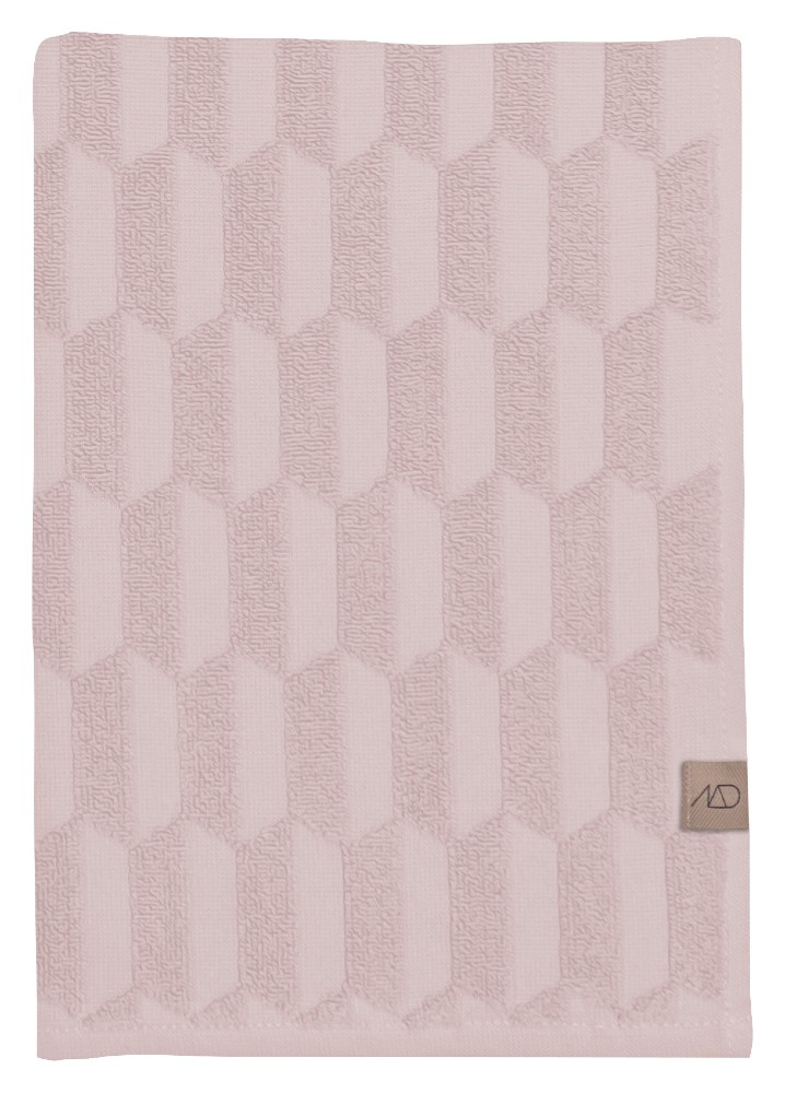GEO Gæstehåndklæde, 35 x 55 cm, rose, 2-pak