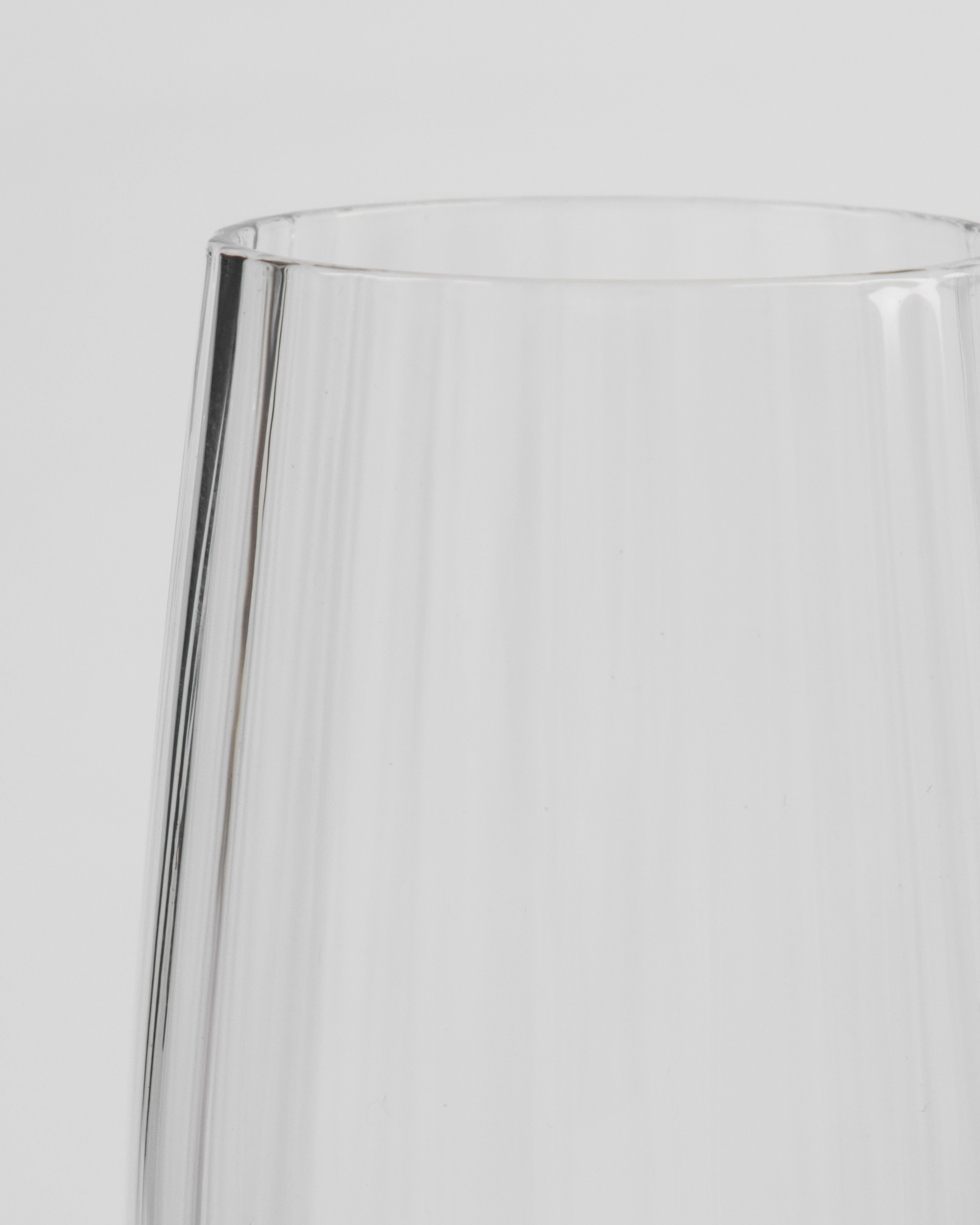 Champagneglas, Rill, Klar