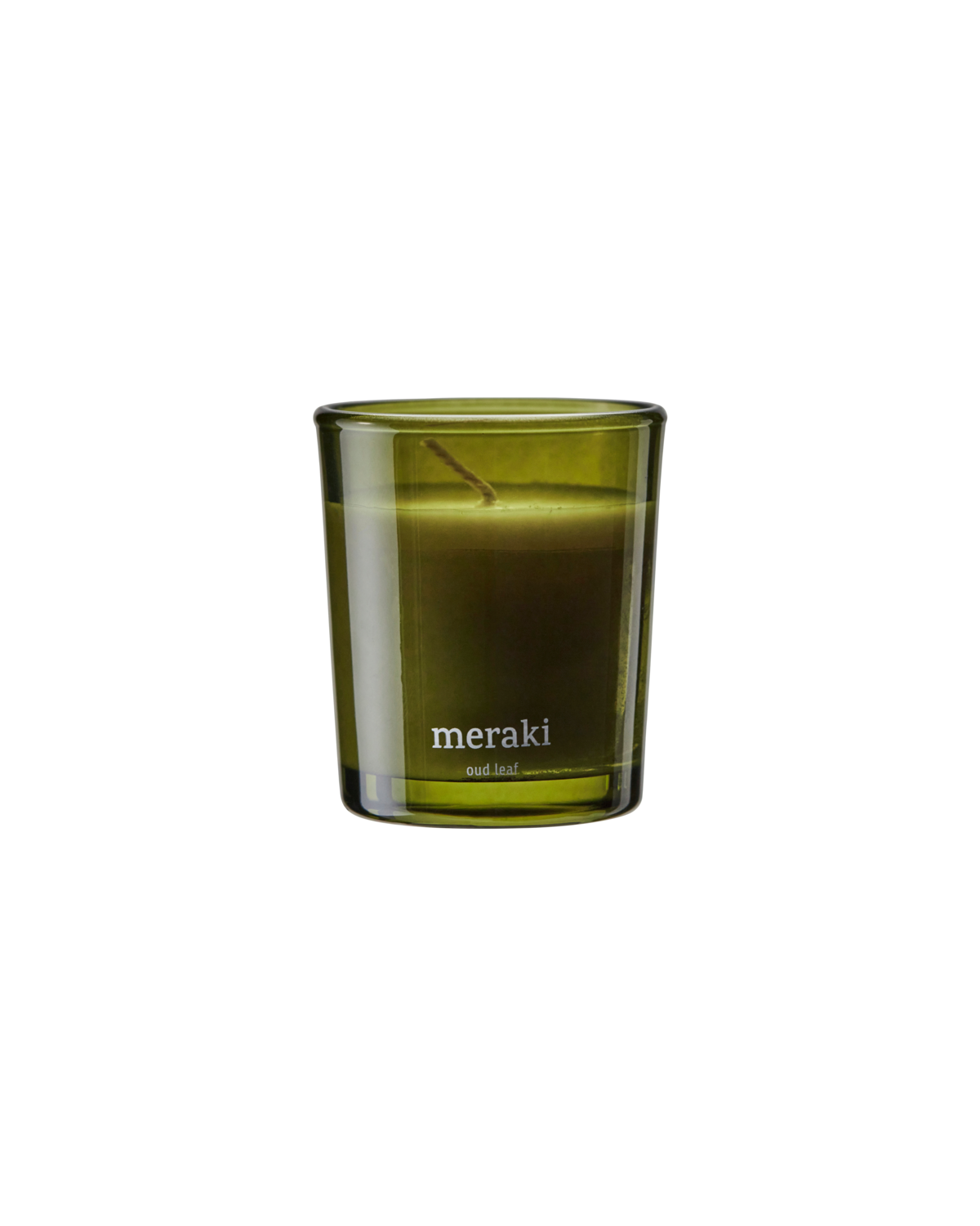 Meraki Duftlys, Oud leaf, Grøn