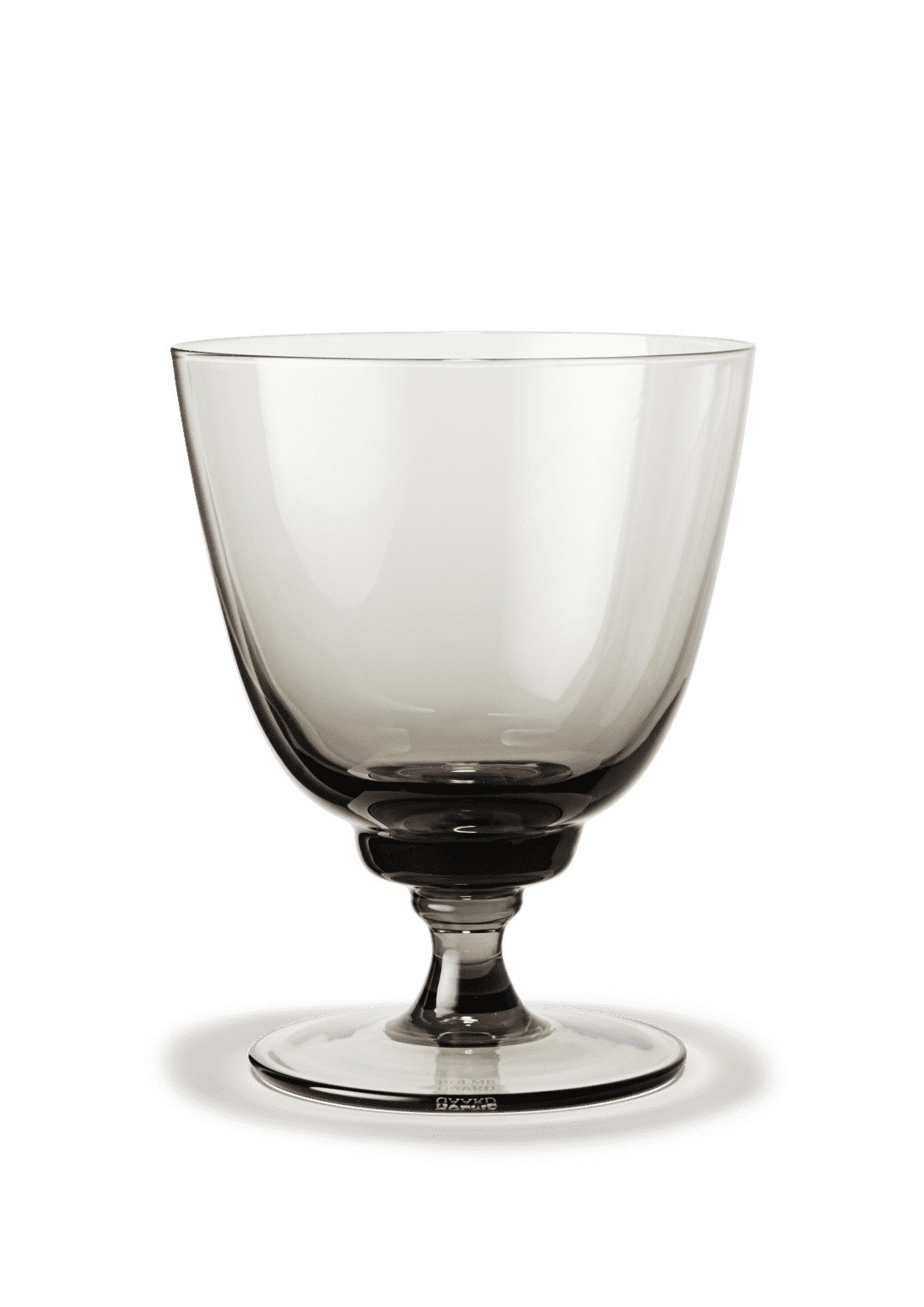 Holmegaard - Flow Glas på fod 35 cl, smoke billede