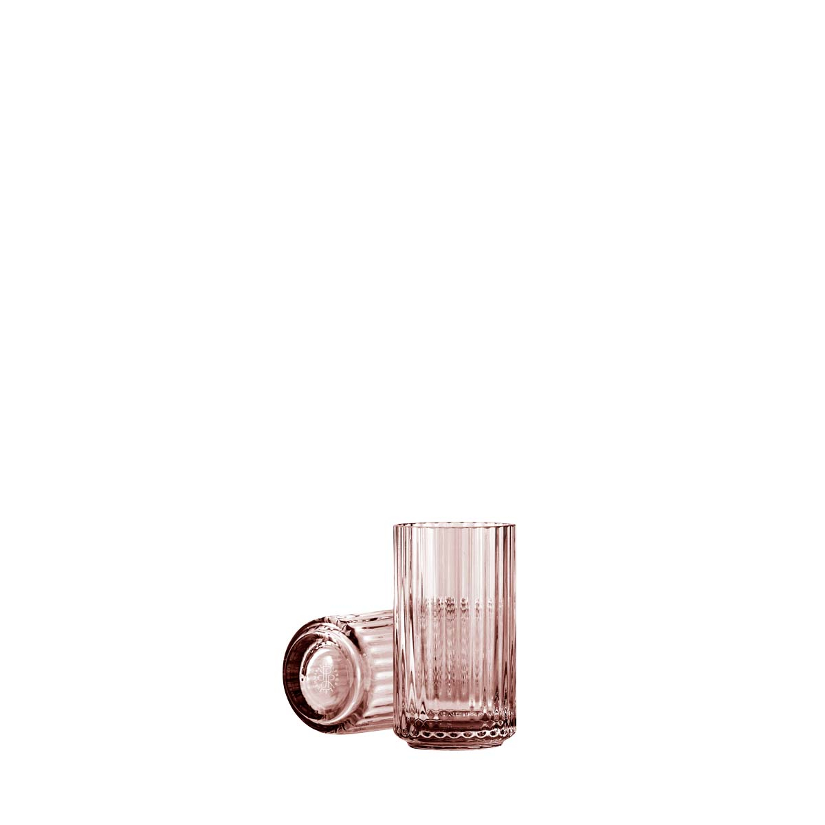 Billede af Lyngby Porcelæn - Lyngbyvase H12 burgundy mundblæst glas