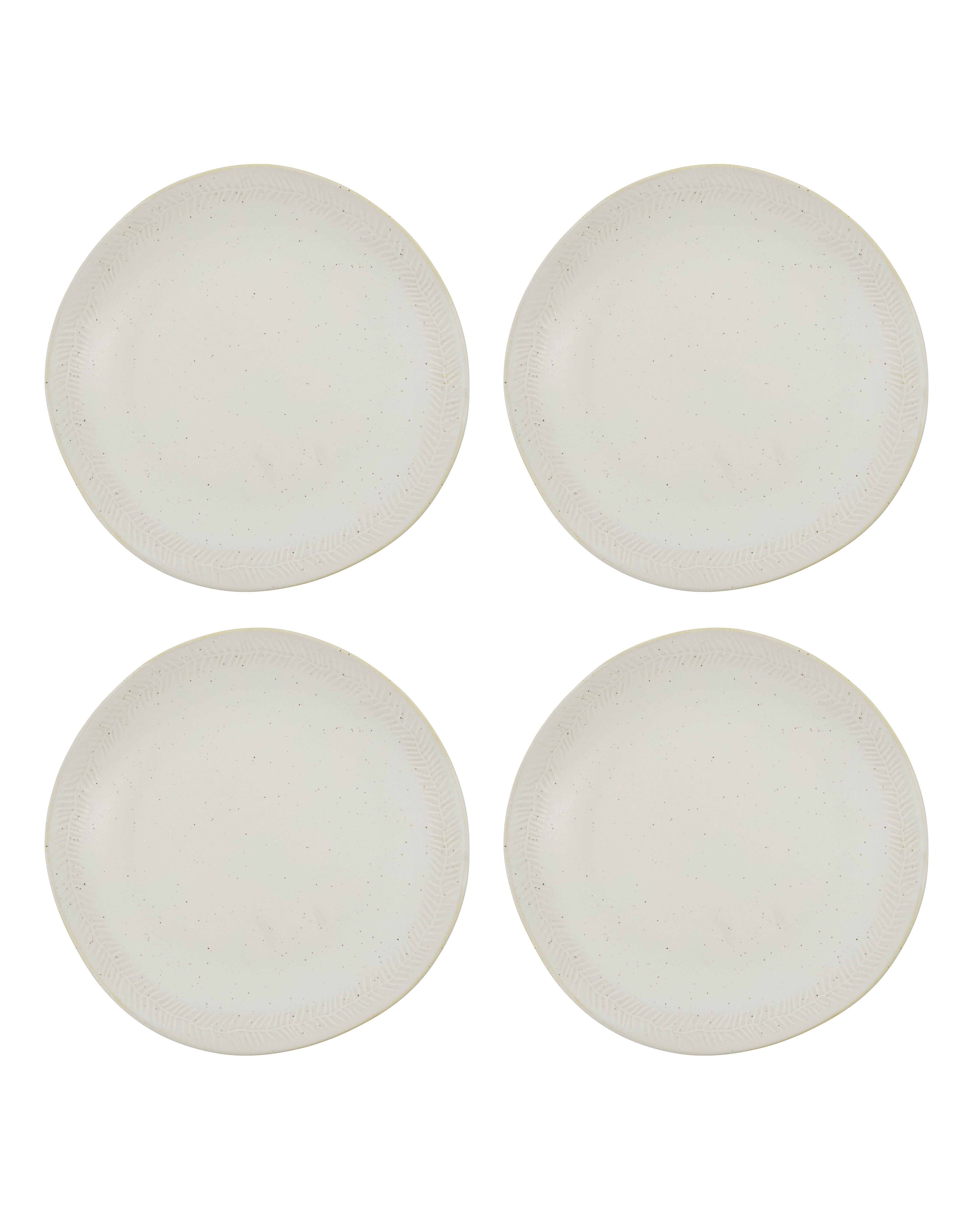 House Doctor - Middagstallerken, Serve, Råhvid