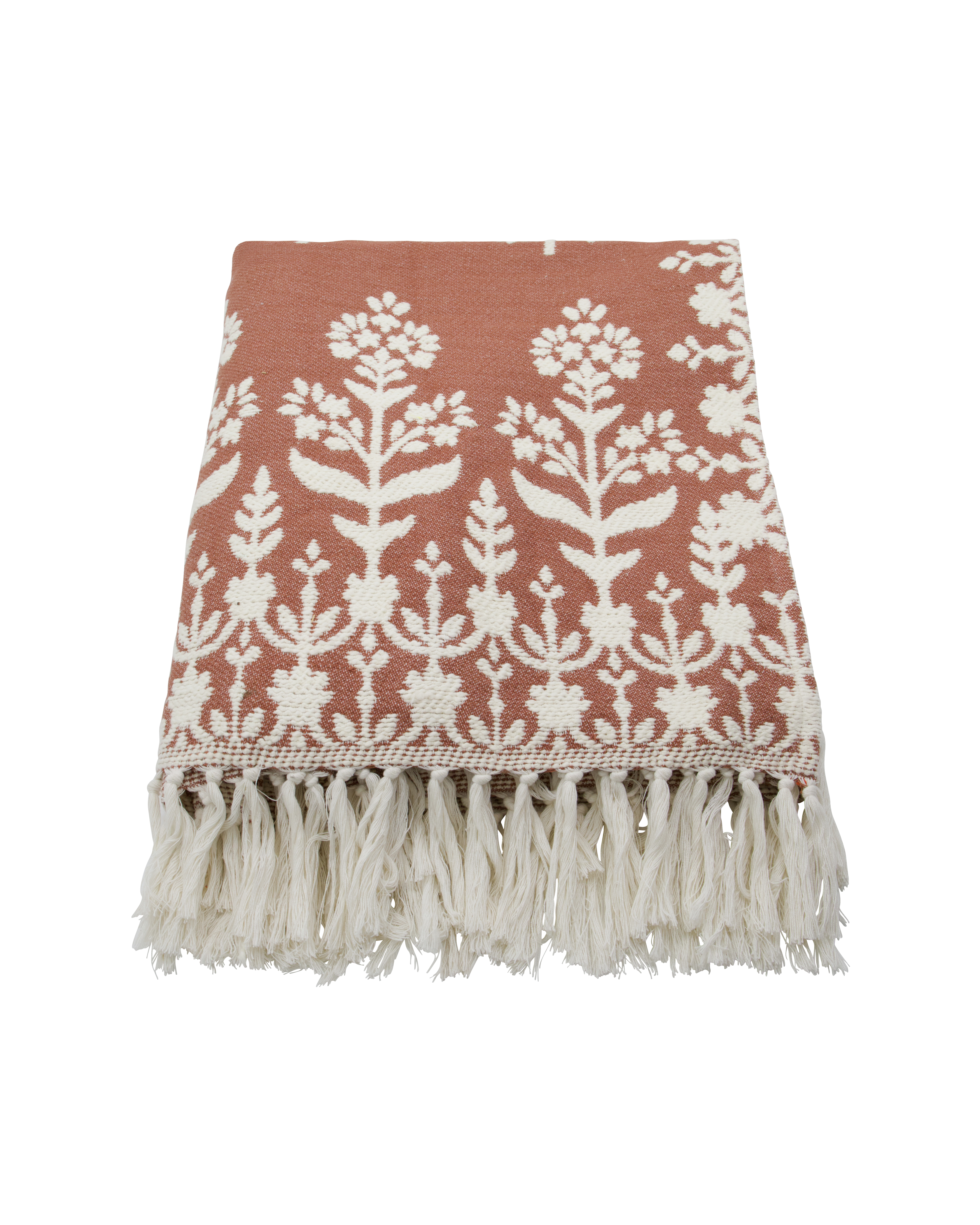 House Doctor - Tæppe, Mazzo, Terracotta