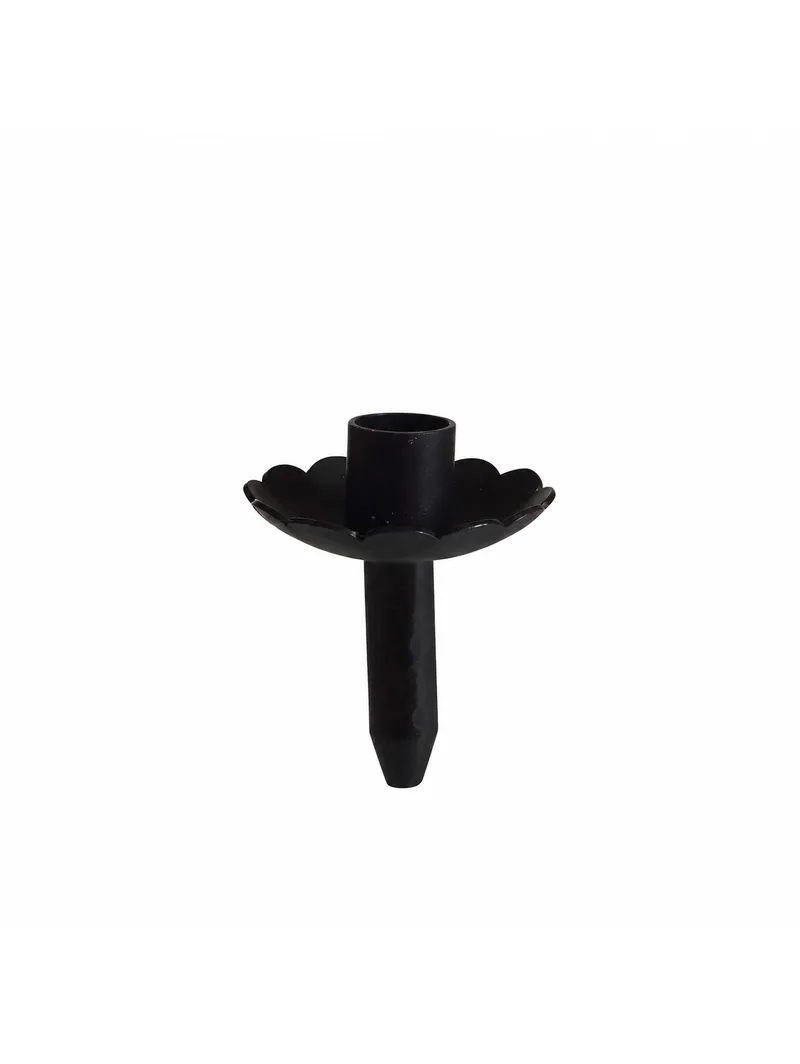 Lysestage til flaske, flower H.10,5 cm