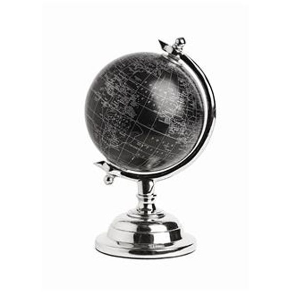 Margit Brandt globus, sort - H: 36 cm.* Margit Brandt globus, sort - H: 36 cm.*