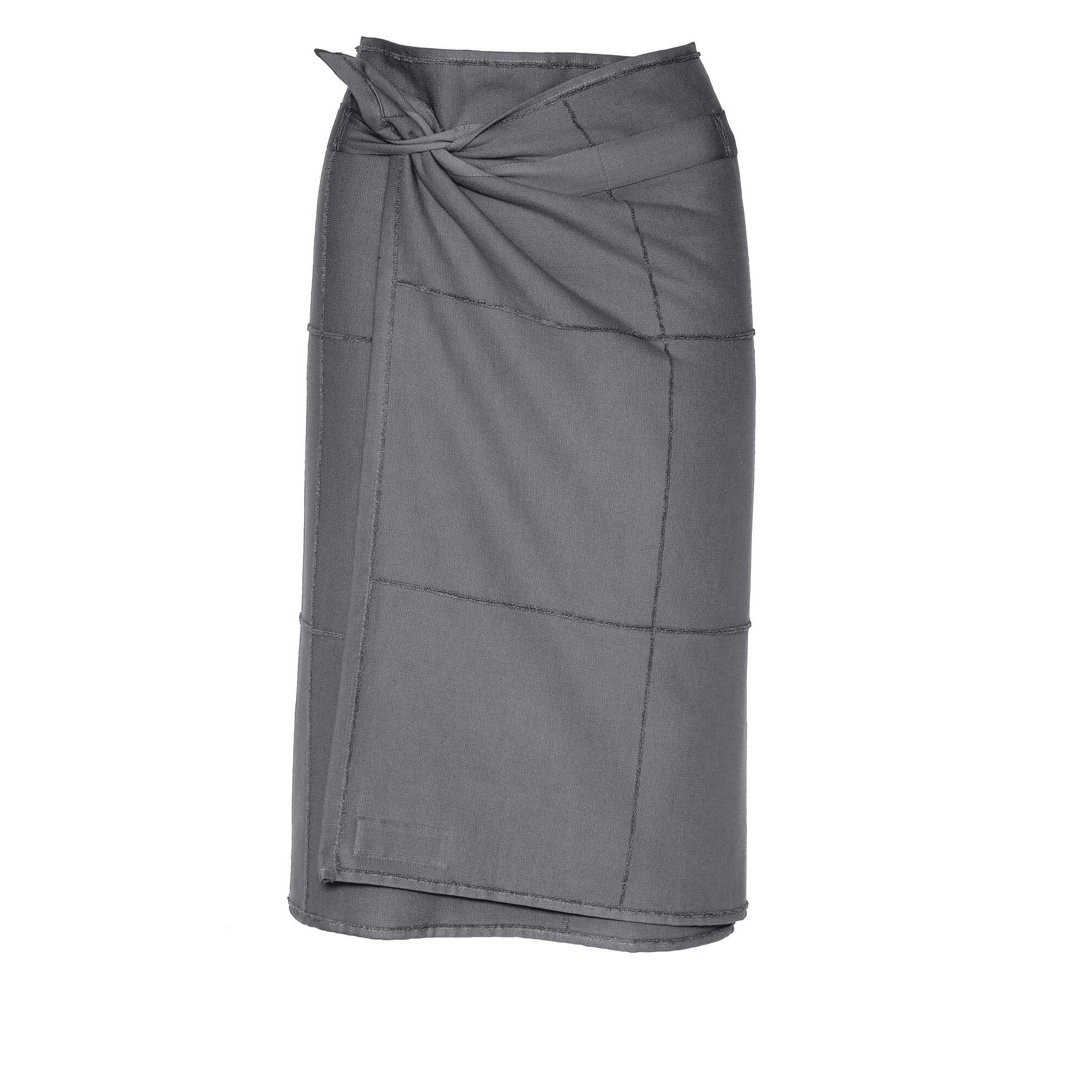 CALM Håndklæde to Wrap, Dark grey 70x160 cm