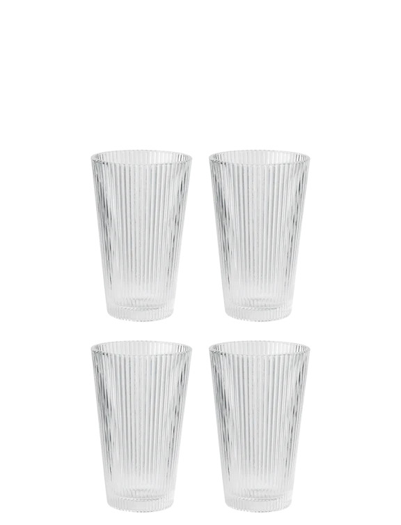 Stelton - Pilastro drikkeglas 0.35 l. 4 Stk, klar