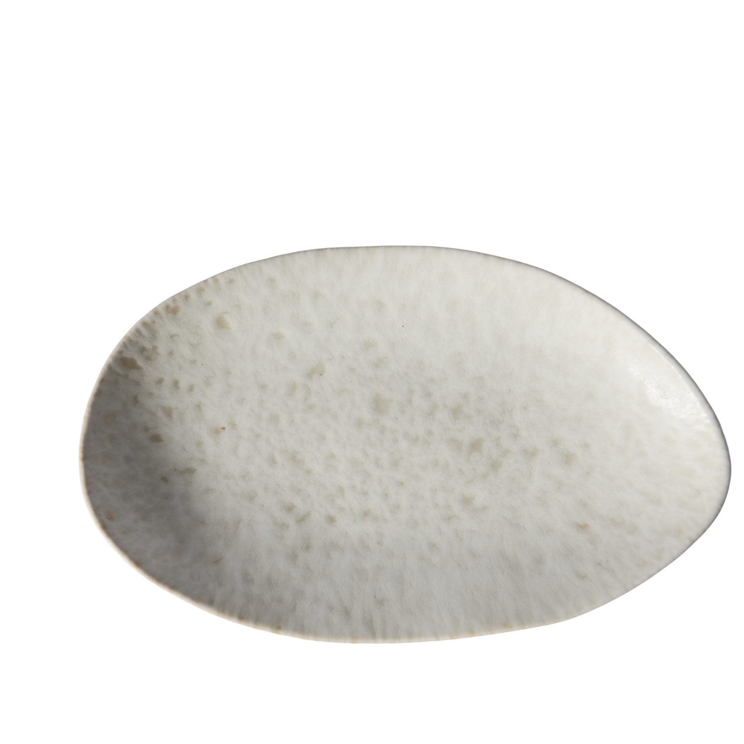 Tega Desserttallerken - Creme, L28xB17,5xH3,5 cm - Keramik - Creme