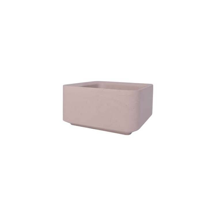 KARIN box, beton, small, mocca