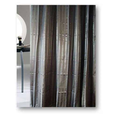 Hilton badeforhæng i sort 180x200 cm