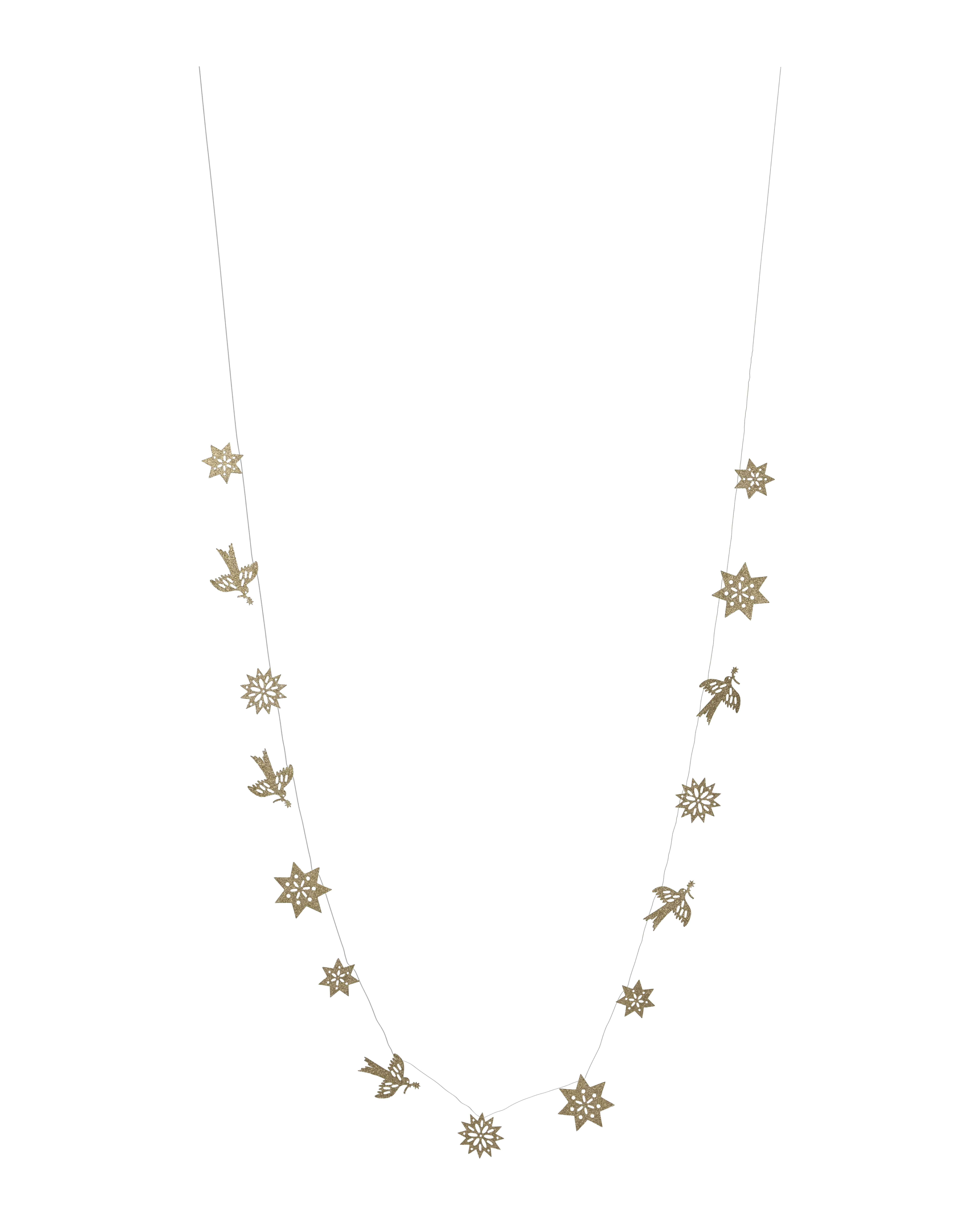 House Doctor - Guirlande, Figure, Champagne