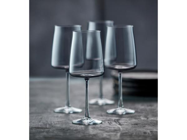 Lyngby Glas Krystal Zero Rødvinsglas 54 cl 4 stk. Smoke