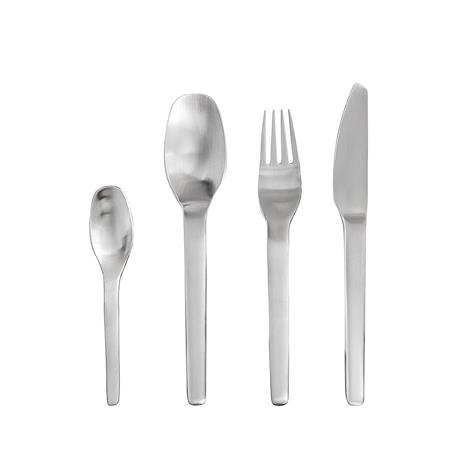 Aida - ENSO - 16 dele bestiksæt satin finish 4 x (kniv, ske, gaffel, kaffeske) Gaveæske