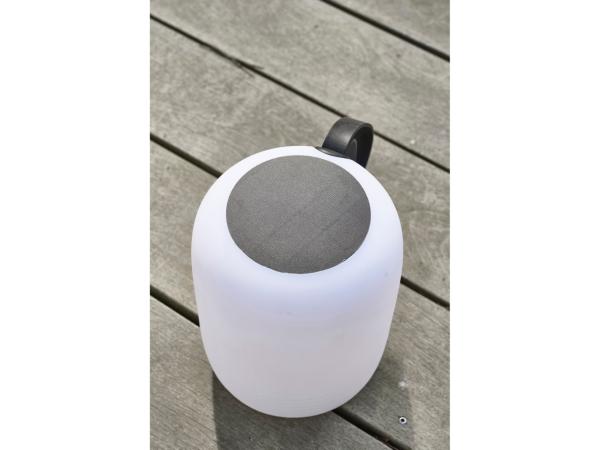 Villa Collection Hav LED Lampe m. solar Dia 17,5 x 23 cm Hvid/Sort Villa Collection Hav LED Lampe m. solar Dia 17,5 x 23 cm Hvid/Sort