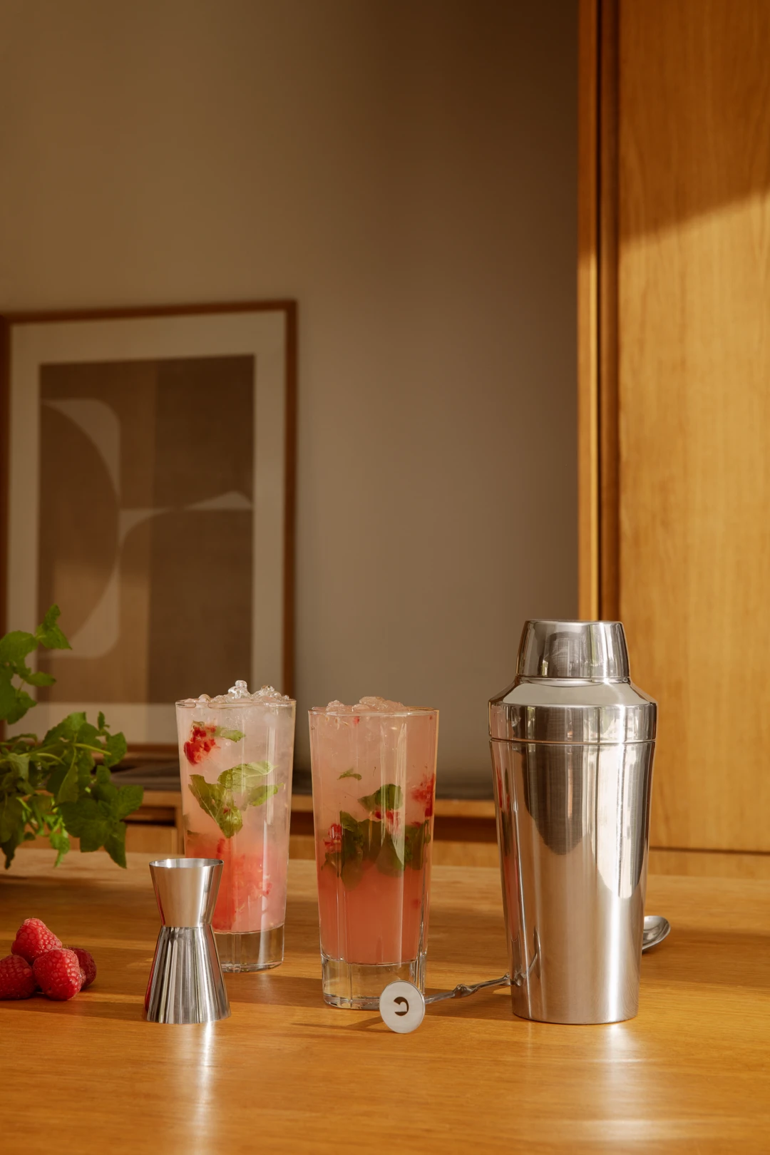 Grand Cru Shaker og Målebæger, stål