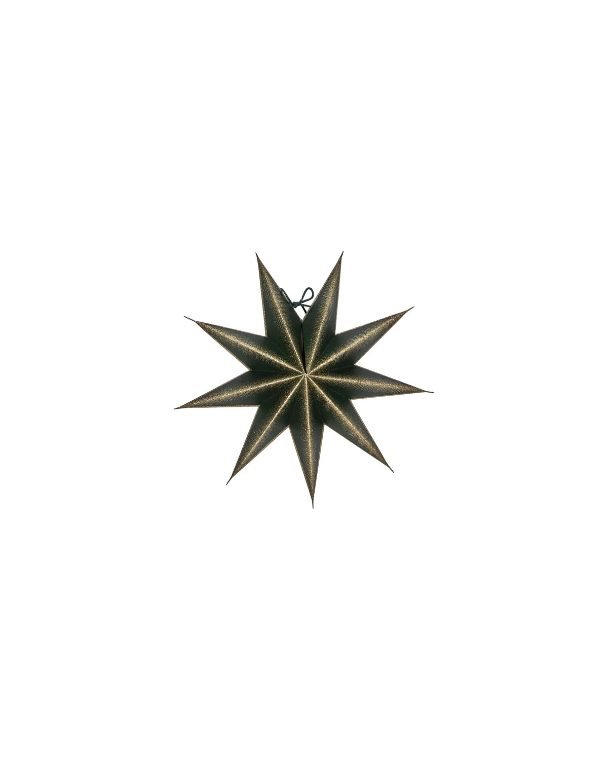 House Doctor - Stjerne, 9 Point, Grøn, Champagne