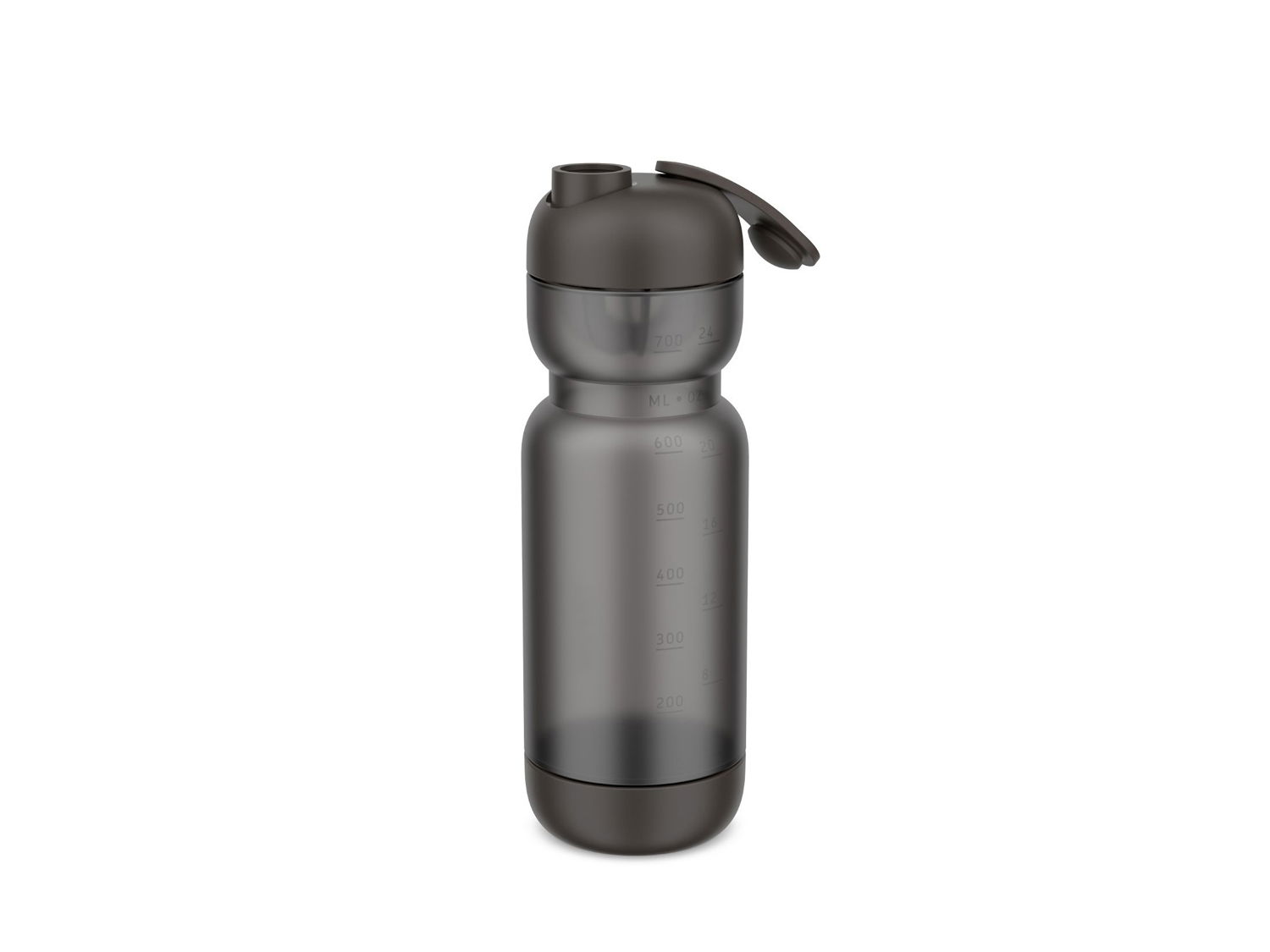 Mepal - Sportsflaske Active Shake 800 ml Graphite Black