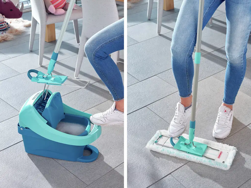 Leifheit Gulvvasker Profi XL micro duo Hvid/Grøn