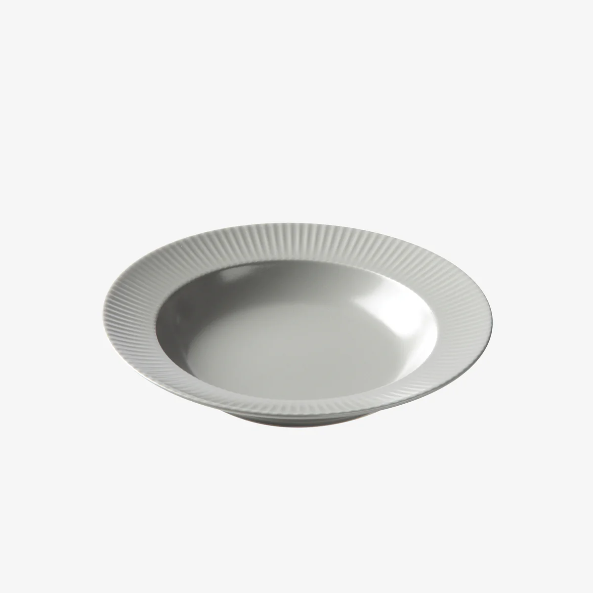 Aida - Groovy - suppe tallerken grå 1 stk 23 cm