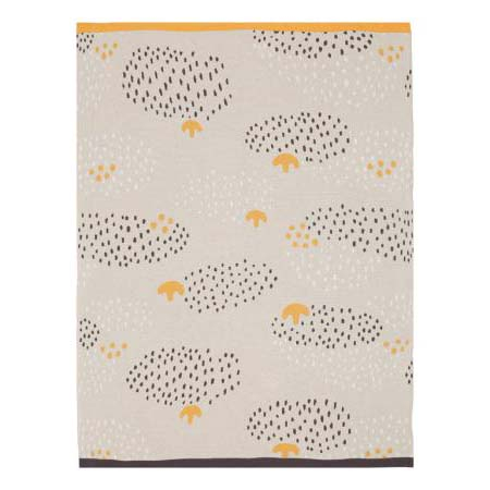 Södahl Raindrops Plaid 80 x 100 cm Sort* Södahl Raindrops Plaid 80 x 100 cm Sort*