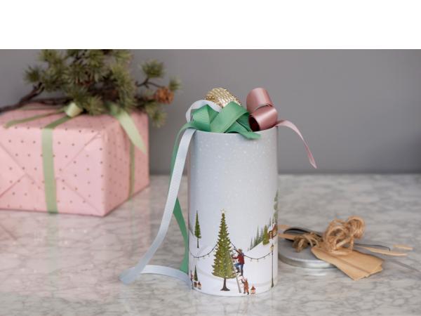 Bastian Vinter Kagedåse Dia 10 x 18.5 cm stk. Arctic Ice Bastian Vinter Kagedåse Dia 10 x 18.5 cm stk. Arctic Ice