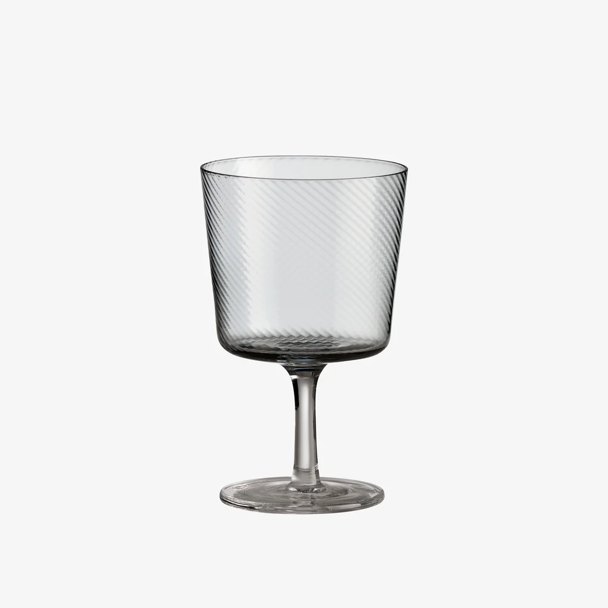 Aida - RAW Unique swirl vinglas 35 cl. smoke