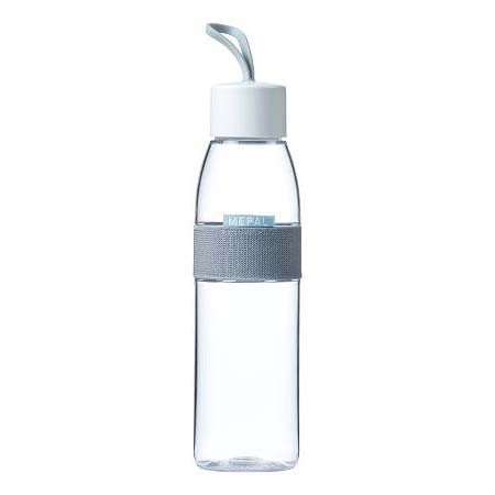 Mepal Ellipse Vandflaske 500 ml Transparent/Hvid