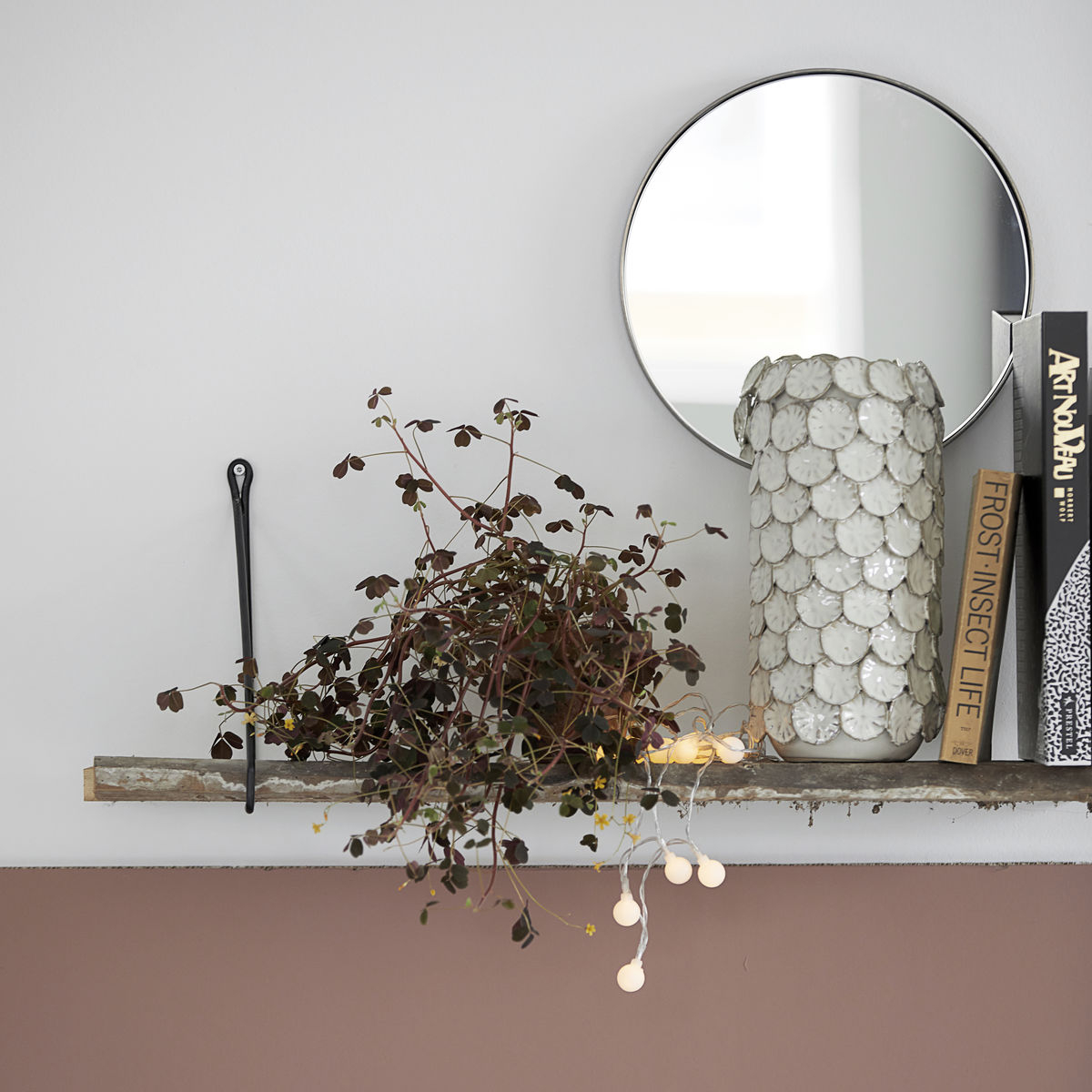 Vase, Dot, Hvid A
