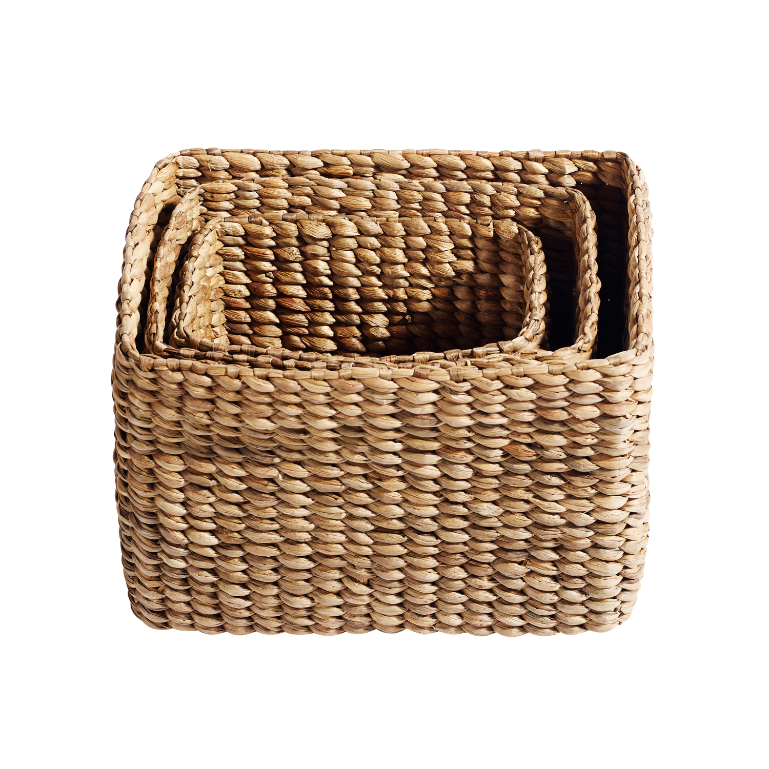 Muubs - Keep It All Kurv - S/3 - Natur, Keep It All Kurv - S/3 - Sort