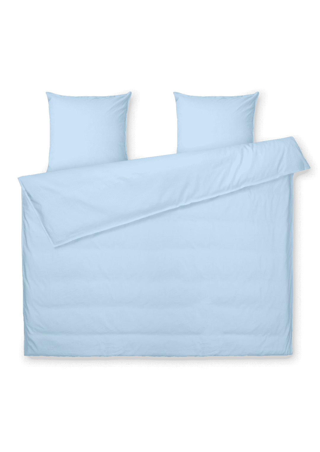 Juna - Monochrome Sengetøj 220x220 cm lys blå SE