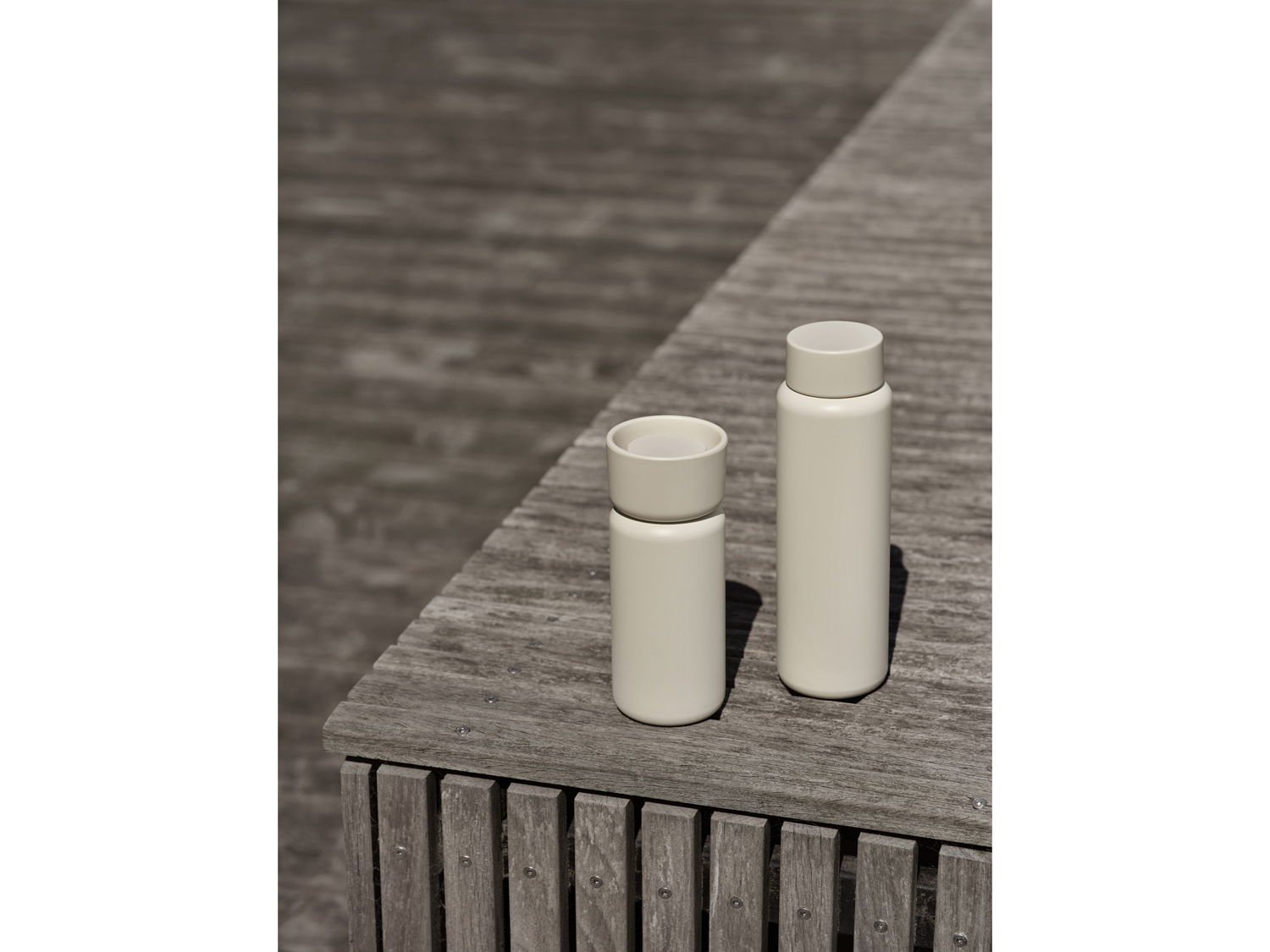 Zone Singles Termokop med to låg 400 ml Cream